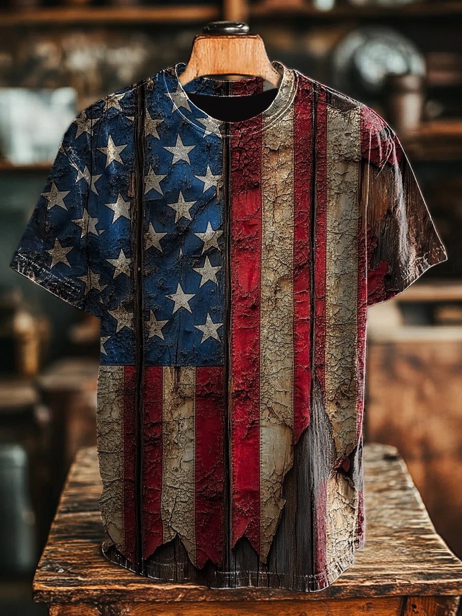 Unisex Independence Day Retro T-Shirt