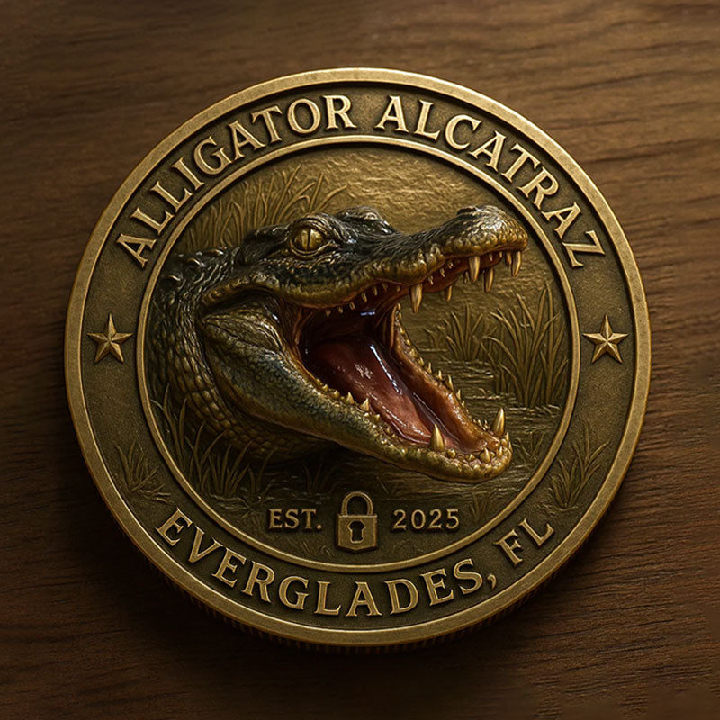 Alligator Alcatraz Coin