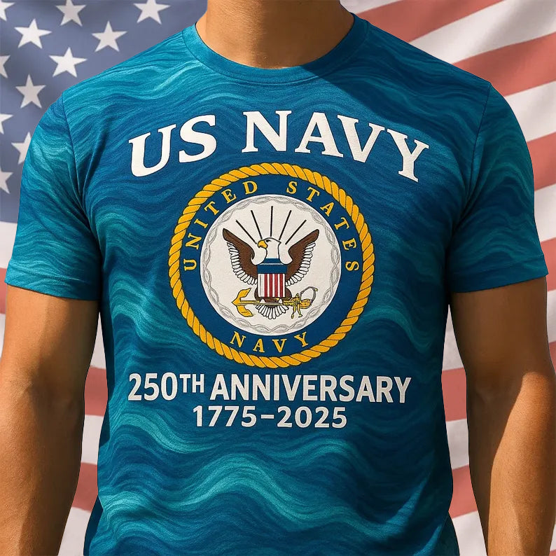 U.S. Navy 250th Anniversary T-shirt
