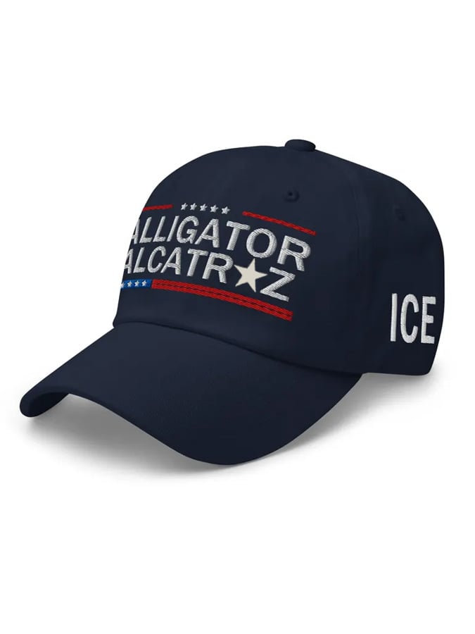 Unisex Alligator Alcatraz Ice Casual Hat