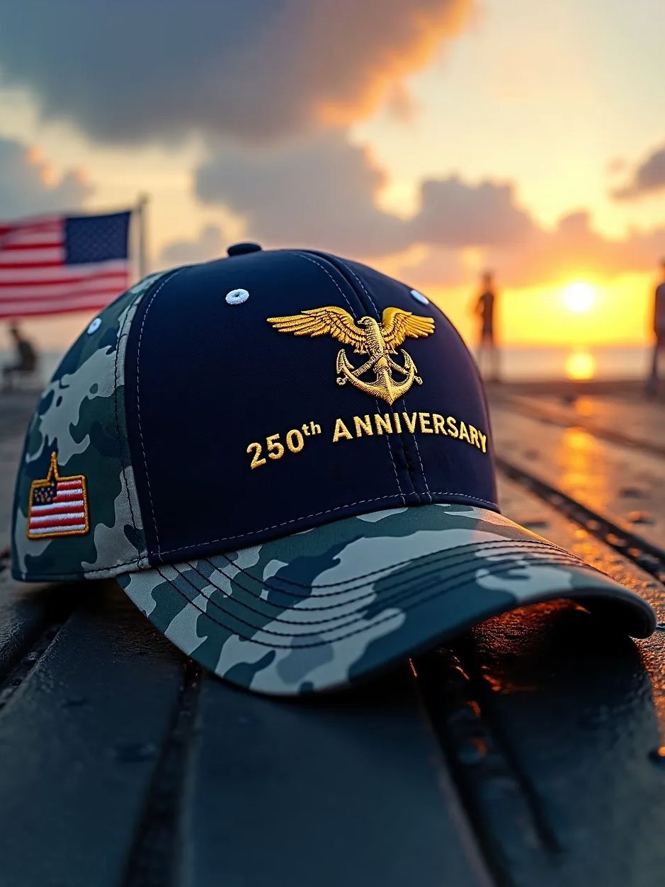 U.S. Navy 250th Anniversary Hat