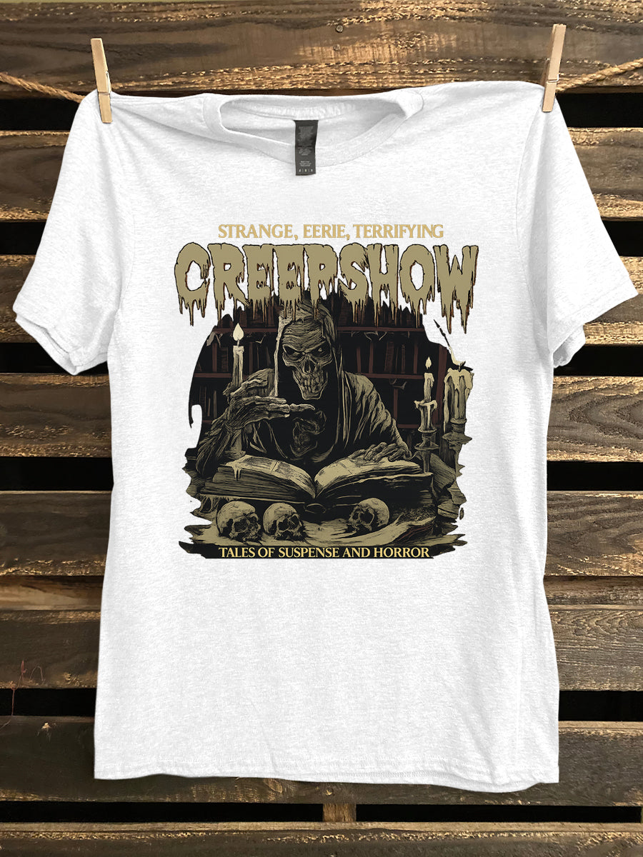 CREEPSHOW printed casual short-sleeved T-shirt