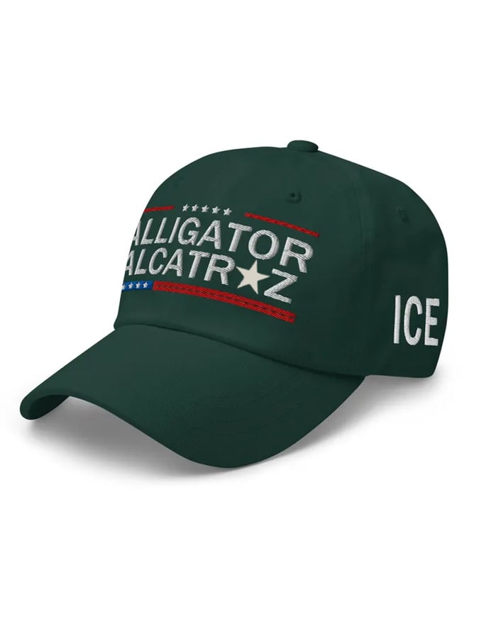 Unisex Alligator Alcatraz Ice Casual Hat