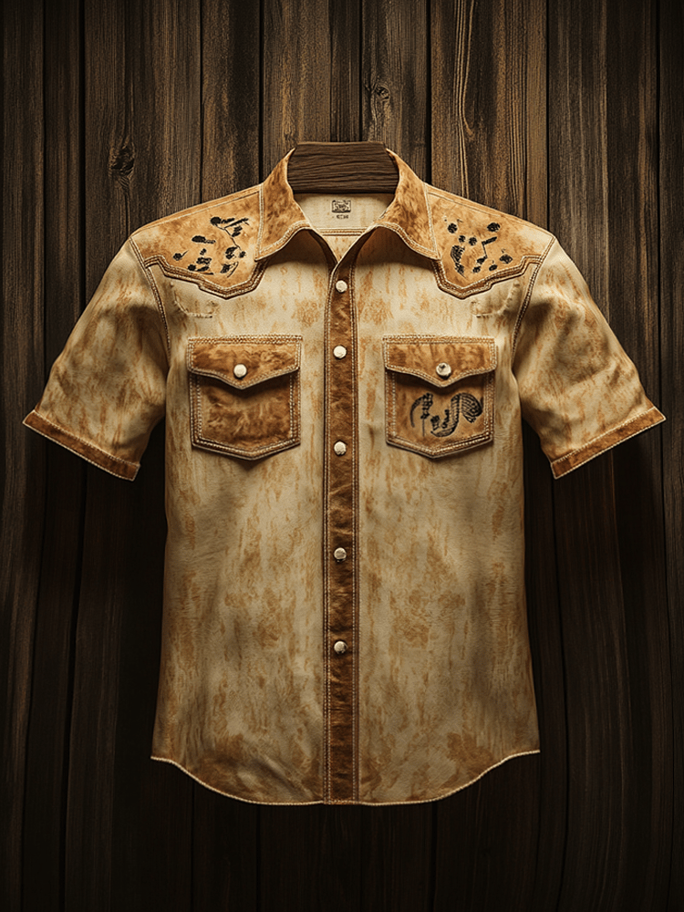 Men's Western Yoke Short Sleeve Shirt