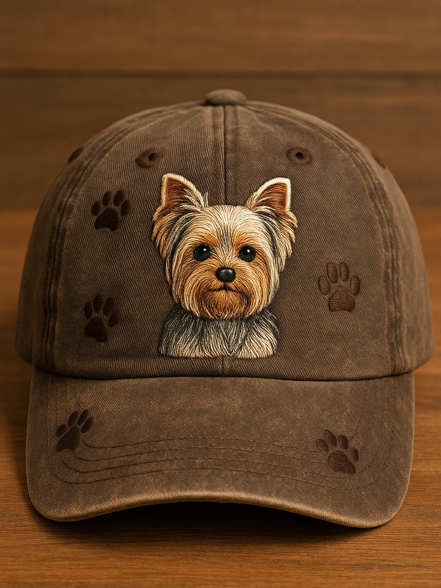 Funny Dog Art Print Baseball Cap