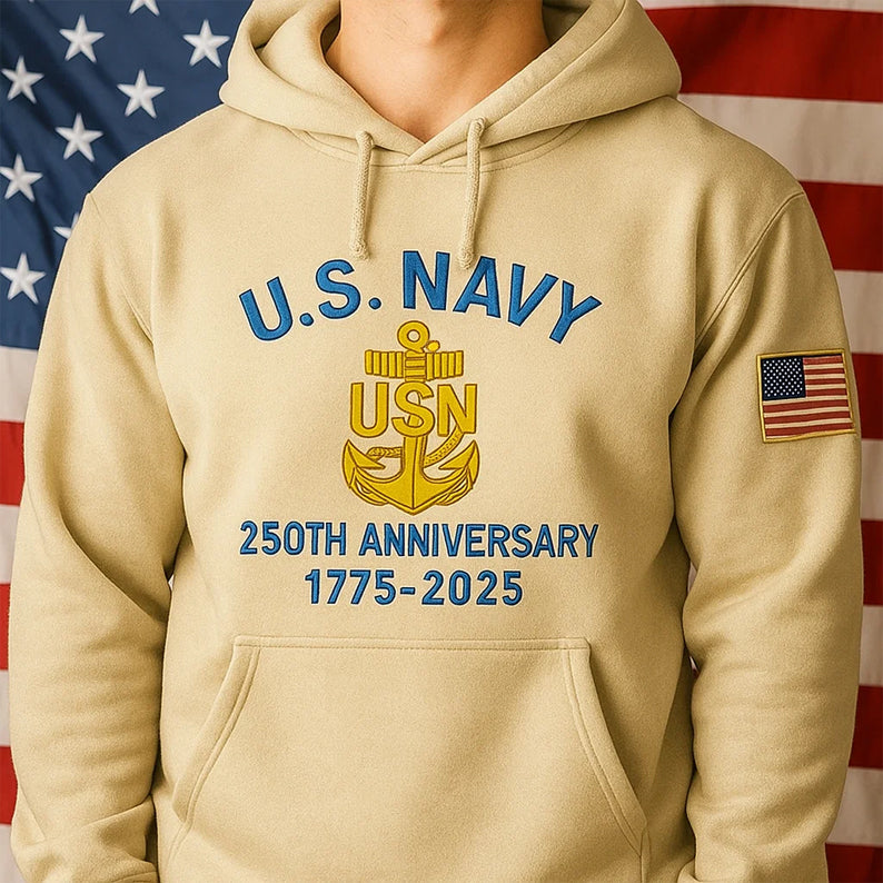 U.S. Navy 250th Anniversary Sweatshirt
