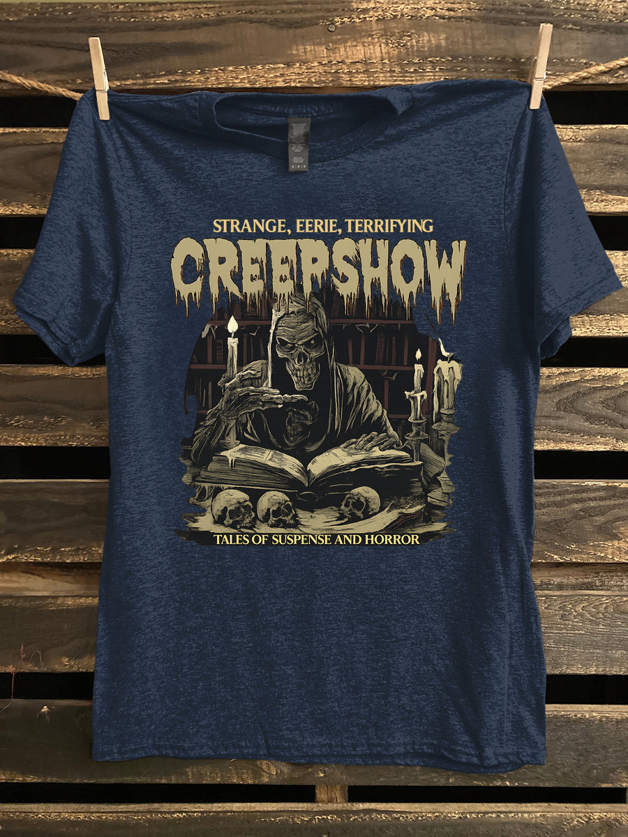 CREEPSHOW printed casual short-sleeved T-shirt