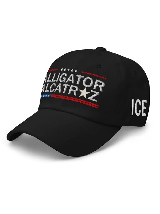 Unisex Alligator Alcatraz Ice Casual Hat