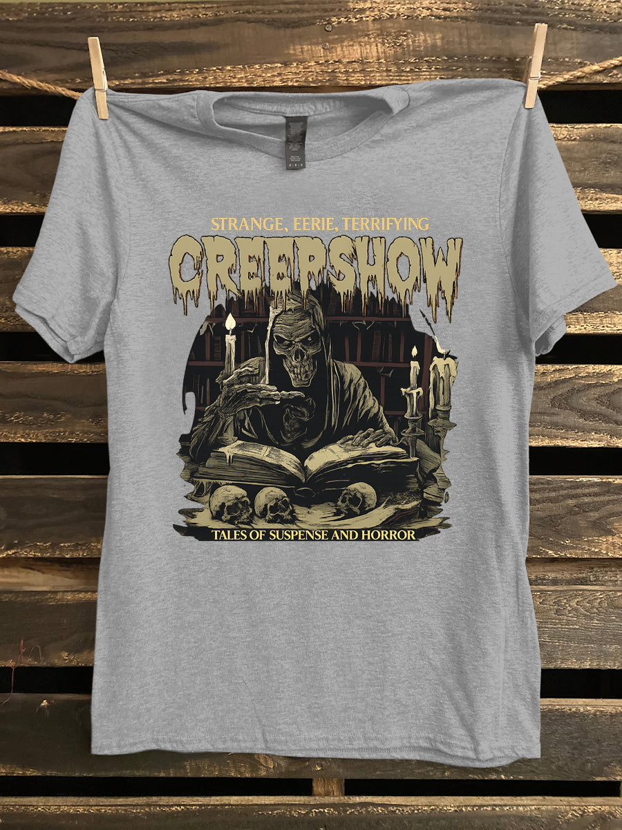 CREEPSHOW printed casual short-sleeved T-shirt