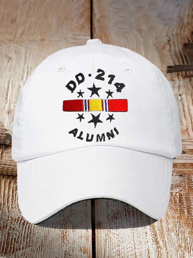 Retro DD-214 Alumni Print Baseball Cap