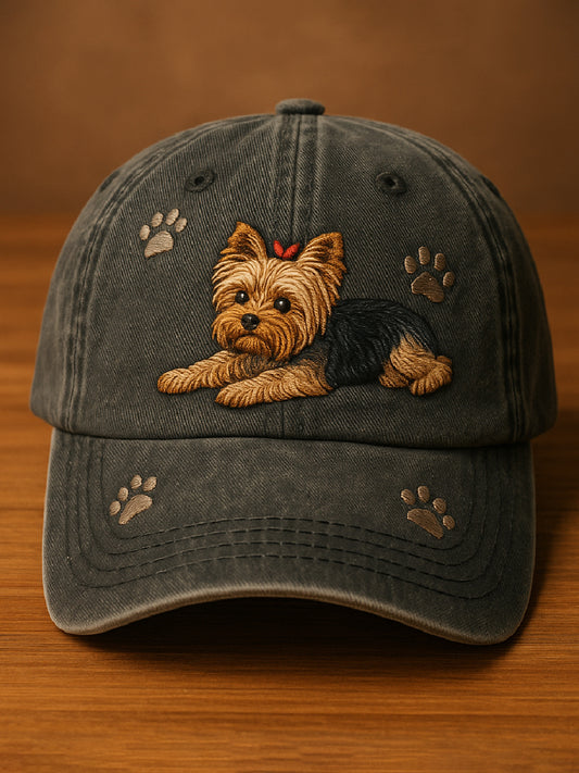 Funny Dog Art Print Baseball Cap