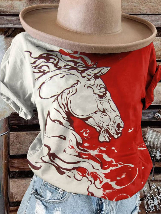 Horse Art T-shirt