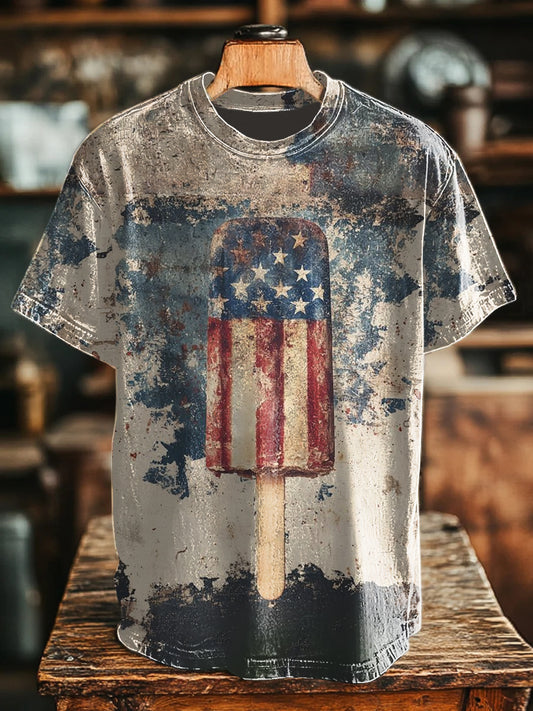 Unisex Independence Day Vintage T-Shirt