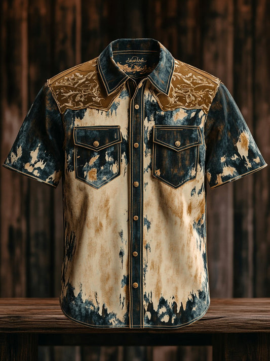 Men's Western Yoke Short Sleeve Shirt