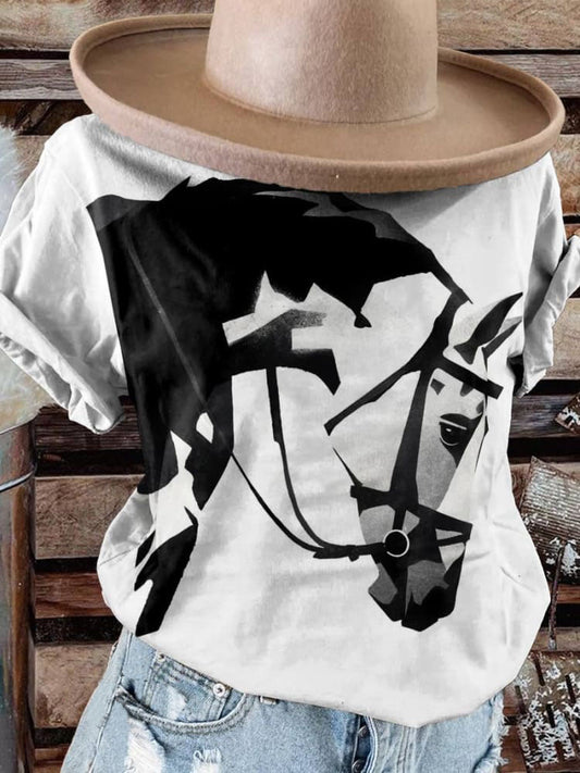 Horse Art T-shirt