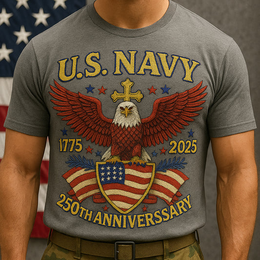 US Navy 250th Anniversary T-Shirt