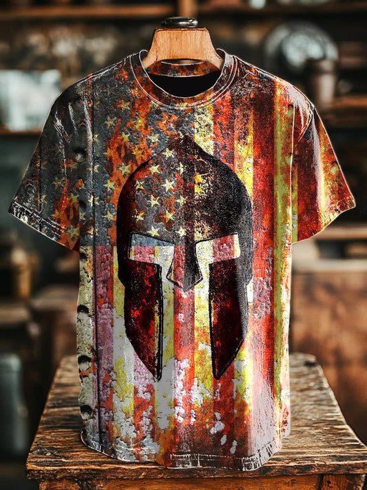 Unisex Independence Day Retro Casual T-Shirt