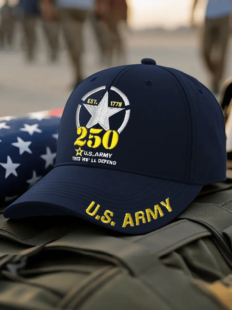 Unisex U.S.Army This We'Ll Defend Print Baseball Cap