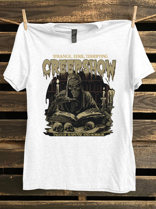 CREEPSHOW printed casual short-sleeved T-shirt