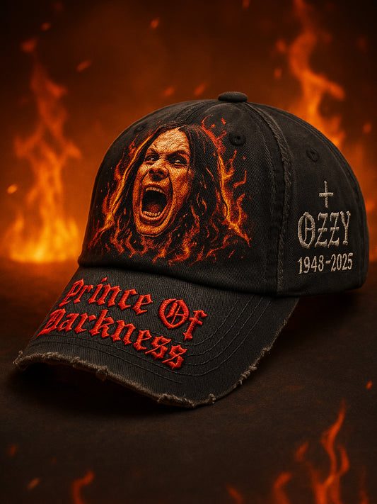 Prince Of Darkness Art Print Hat