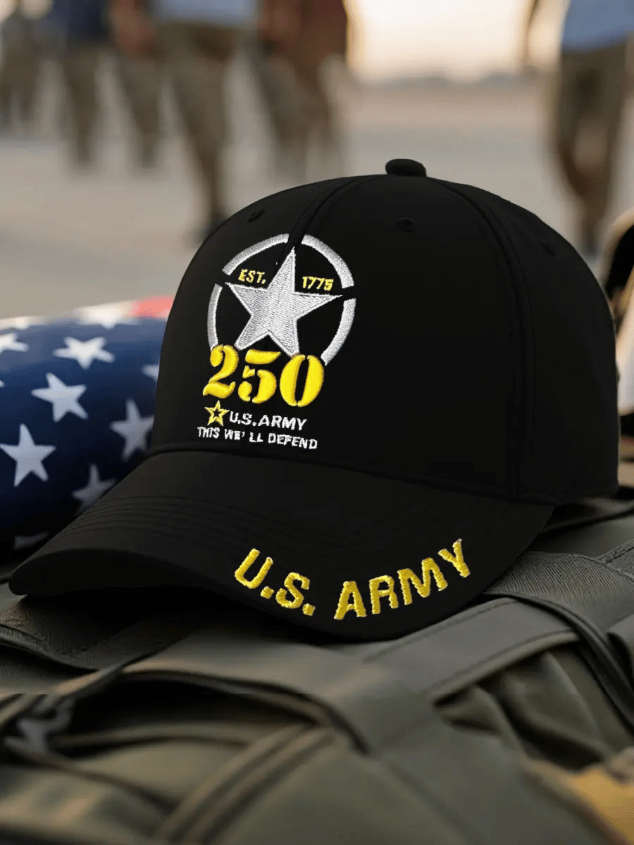 Unisex U.S.Army This We'Ll Defend Print Baseball Cap