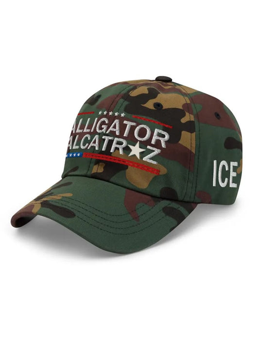 Unisex Alligator Alcatraz Ice Casual Hat