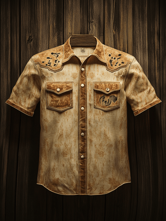 Men's Western Yoke Short Sleeve Shirt