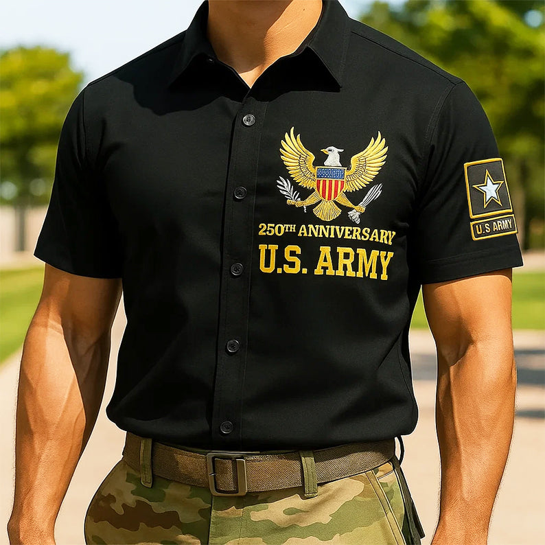 U.S. Army 250th Anniversary Short Sleeve Shirt