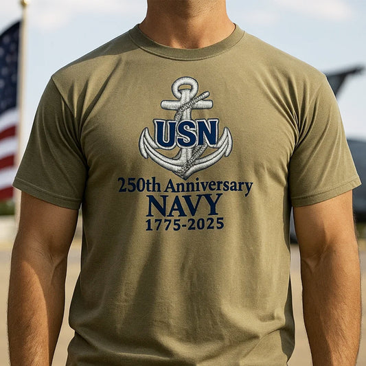 U.S. Navy 250th Anniversary T-shirt