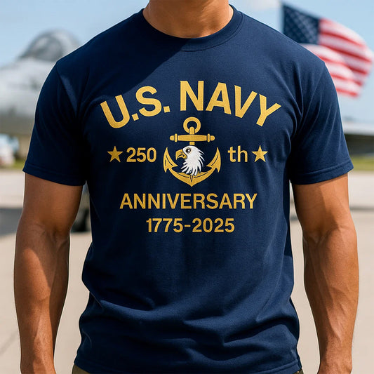 U.S. Navy 250th Anniversary T-shirt