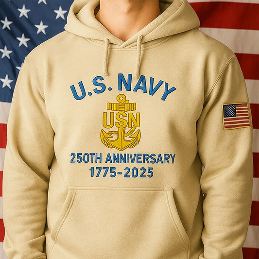 U.S. Navy 250th Anniversary Sweatshirt