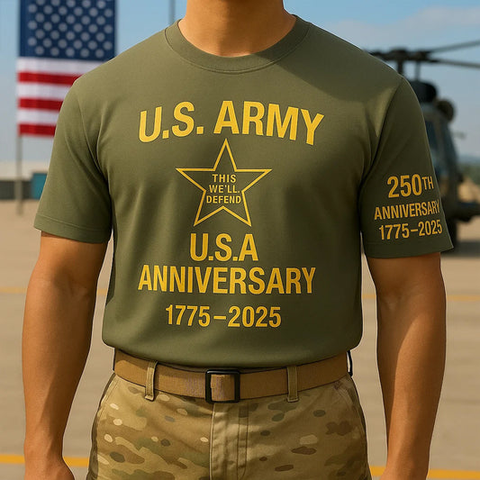U.S. Army 250th Anniversary T-shirt