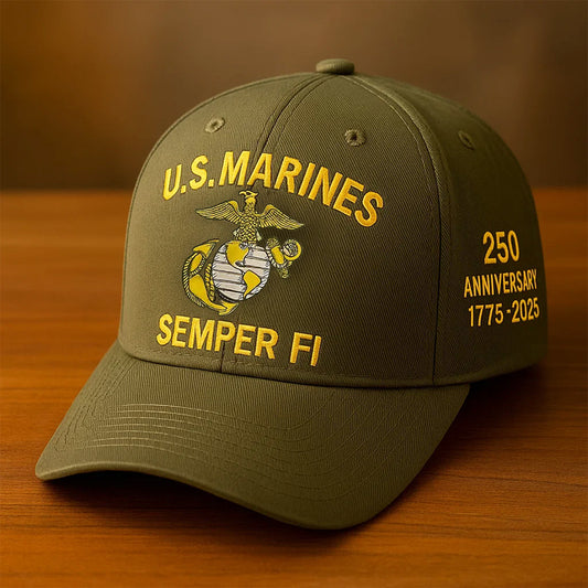 U.S. Marine Corps 250th Anniversary Hat