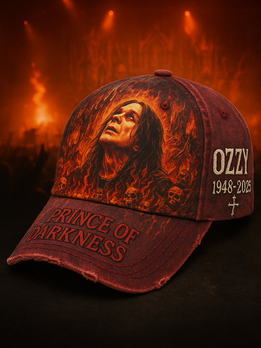 Prince Of Darkness Art Print Hat