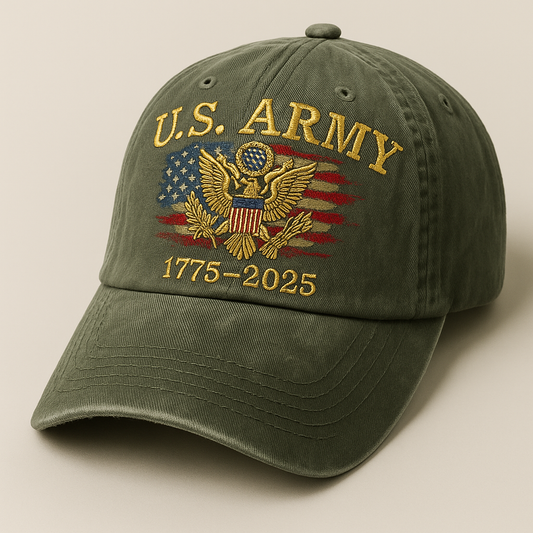 🔥LAST DAY 49% OFF -U.S. Army Heritage Cap | Olive Green Honor Edition