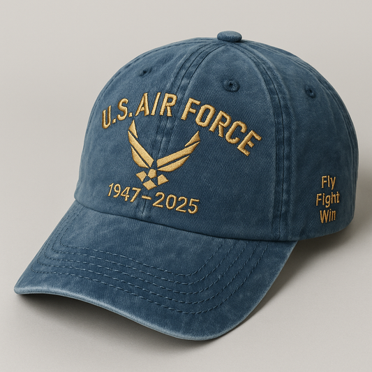 Air Force Tribute Cap | Blue & Gold Edition