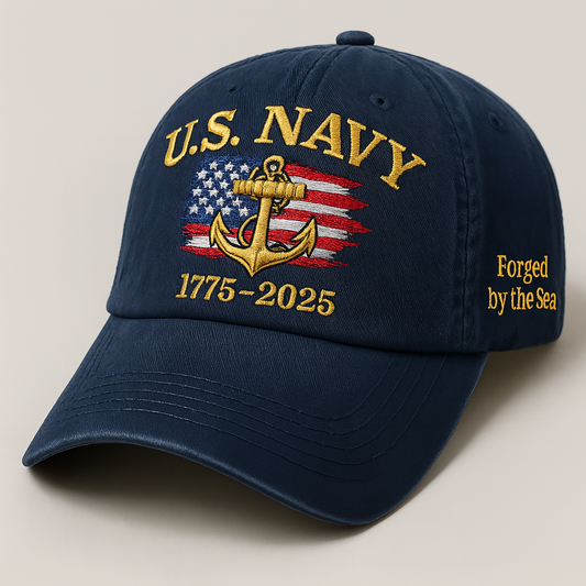 U.S. Navy Tribute Cap | Forged by the Sea Edition
