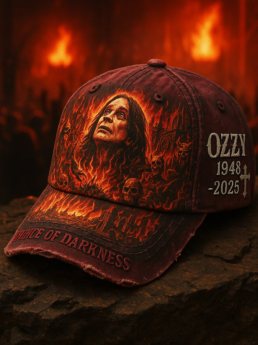 Prince Of Darkness Art Print Hat
