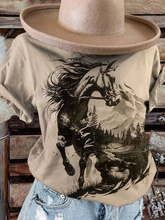 Horse Art T-shirt