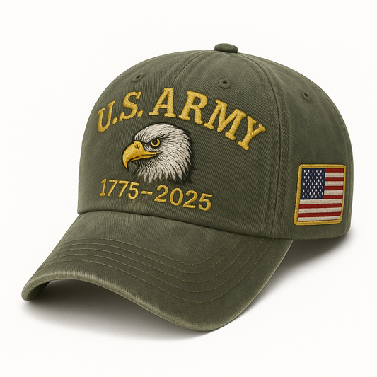 U.S. Army 250th Anniversary Green Cap